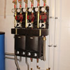 Отдельные насосы для сложной системы отопления в котельной.