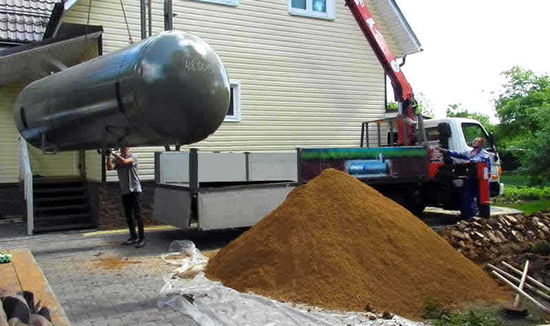 Автономная газификация дома газгольдером. Автономная газификация дома газгольдером.